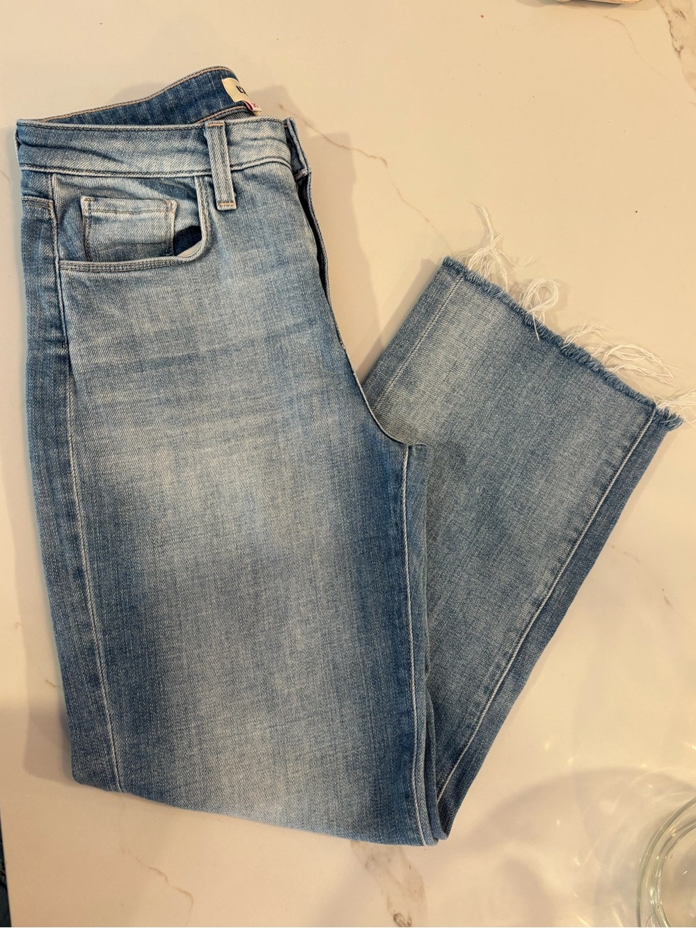L’agence wide leg jeans